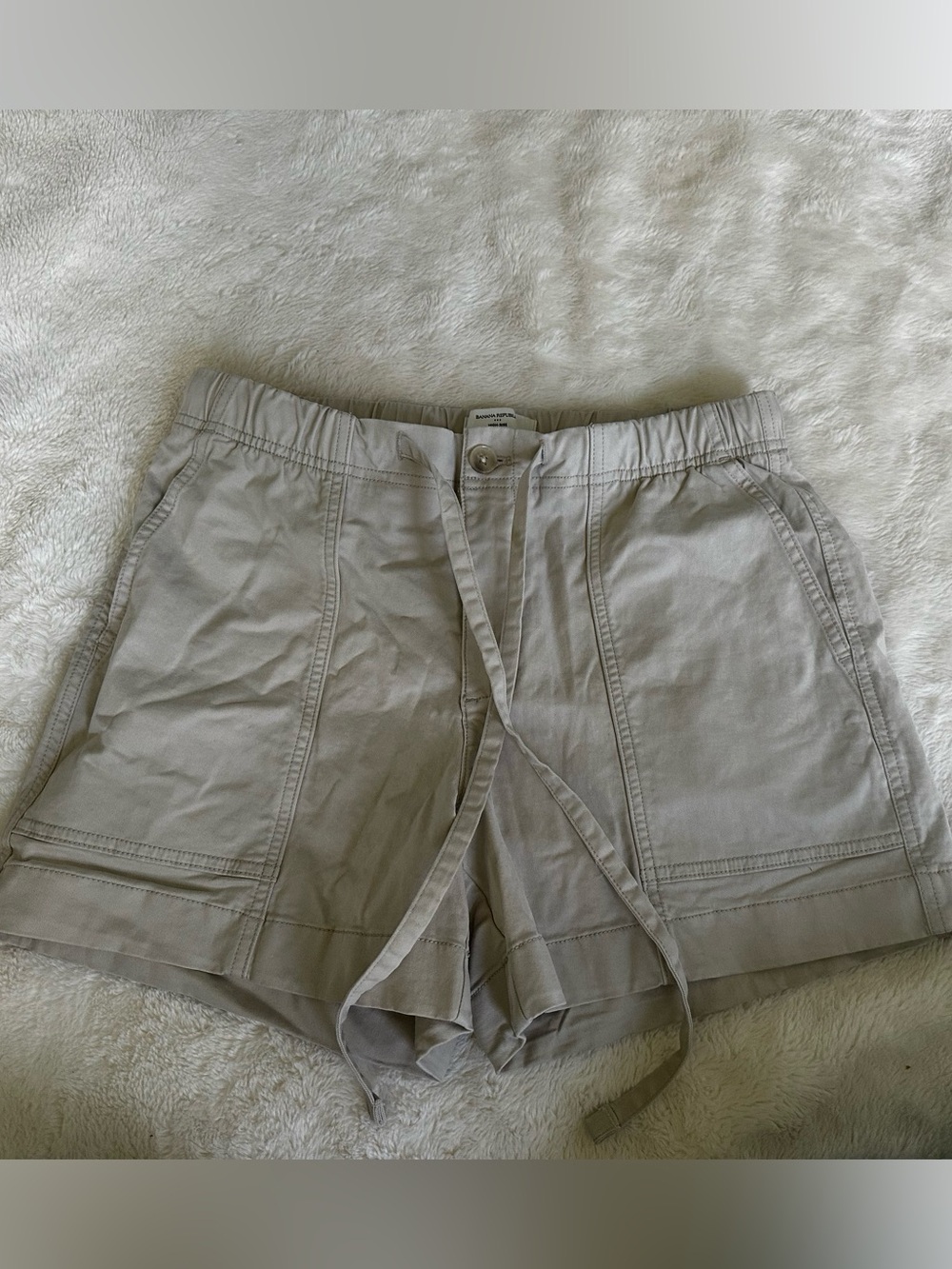 Banana Republic high waisted khaki Shorts